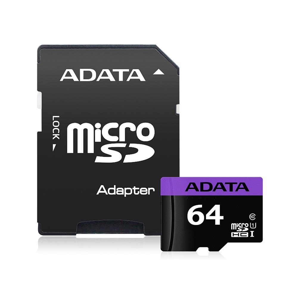 64GB ADATA MicroSDXC Card (Mikro SD Hafıza Kartı)