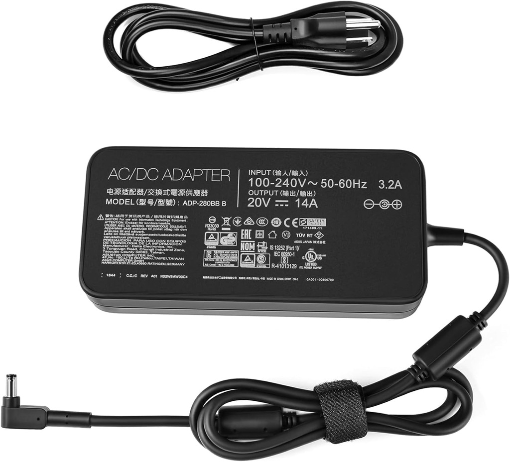 Acer, Delta 19,5V 14,36A 280W (5.5*1.7mm) Adaptör, Şarj Cihazı A21-21-80P1A (280W 20V 14A)