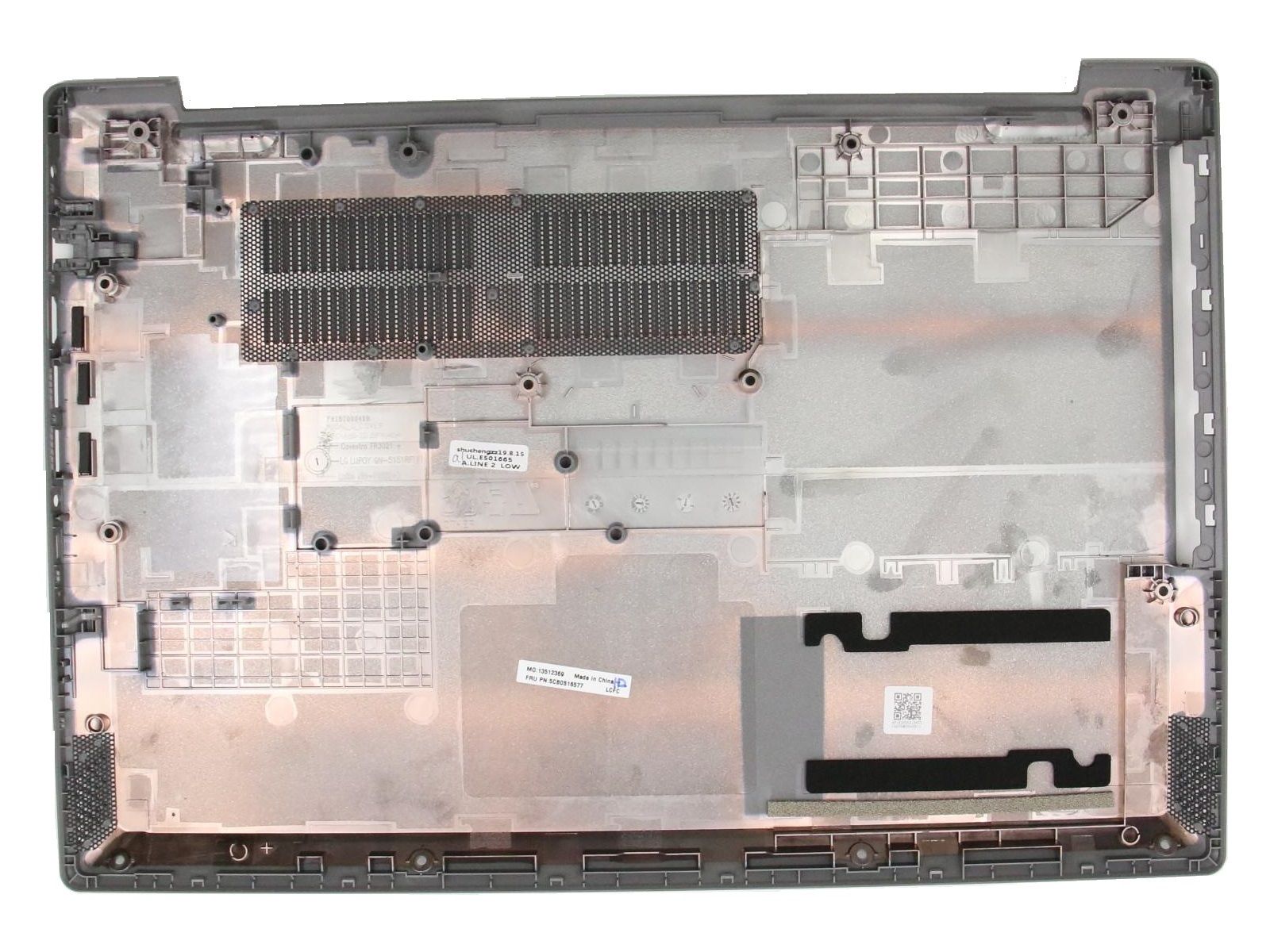 Lenovo ideaPad L340-15, L340-15IWL, L340-15API Uyumlu Notebook Alt Kasa (Silver Gri)