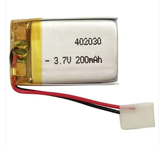 402030 3.7V 200MAH LITHIUM POLYMER BATTERY (Lityum Polimer Ciklet Pil)