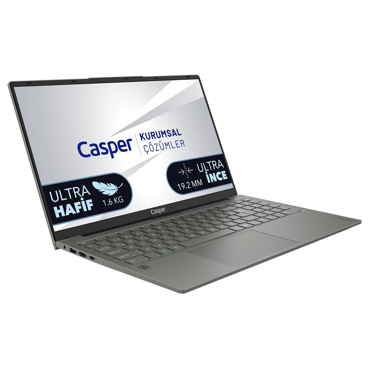 Casper Nirvana X750 i7-13620H 16GB DDR5 RAM 500GB M2 15.6" FHD IPS Laptop X750.1362-BE00X-G-F