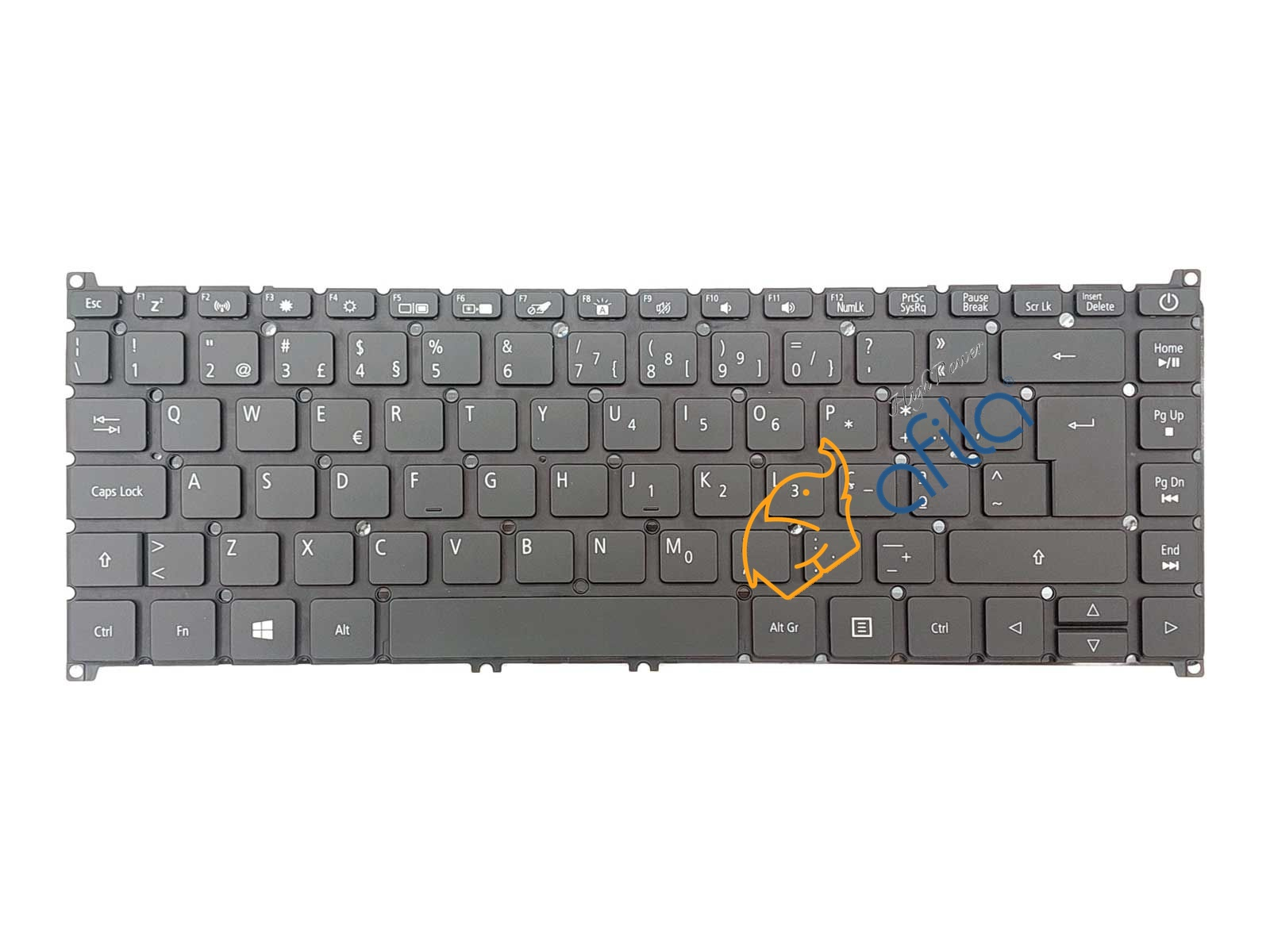 Acer Aspire SF515-51 Notebook Klavyesi, Laptop Tuş Takımı (Siyah TR) ışıklı