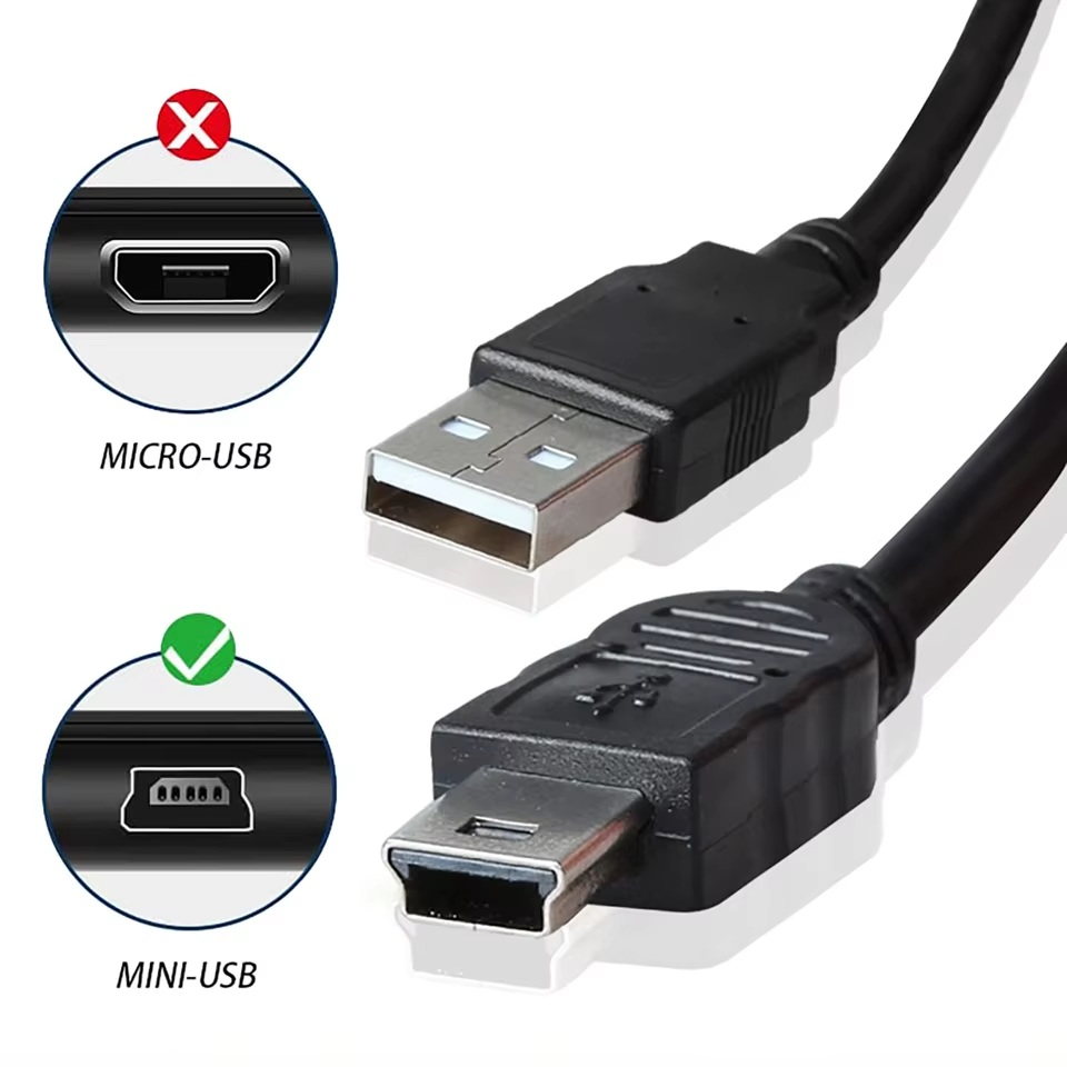 5 Pin mini USB V3 Kablo (5PİN) 1 Metre