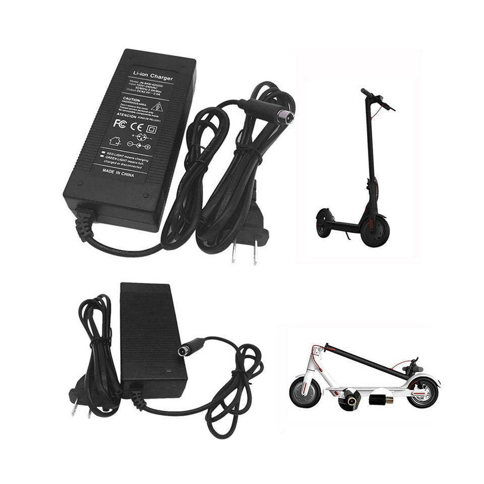 42V 2A - AD0003 TDS UÇLU XIAOMI M365 42 VOLT - 2 AMPER ELEKTRİKLİ SCOOTER ŞARJ CİHAZI ADAPTÖRÜ
