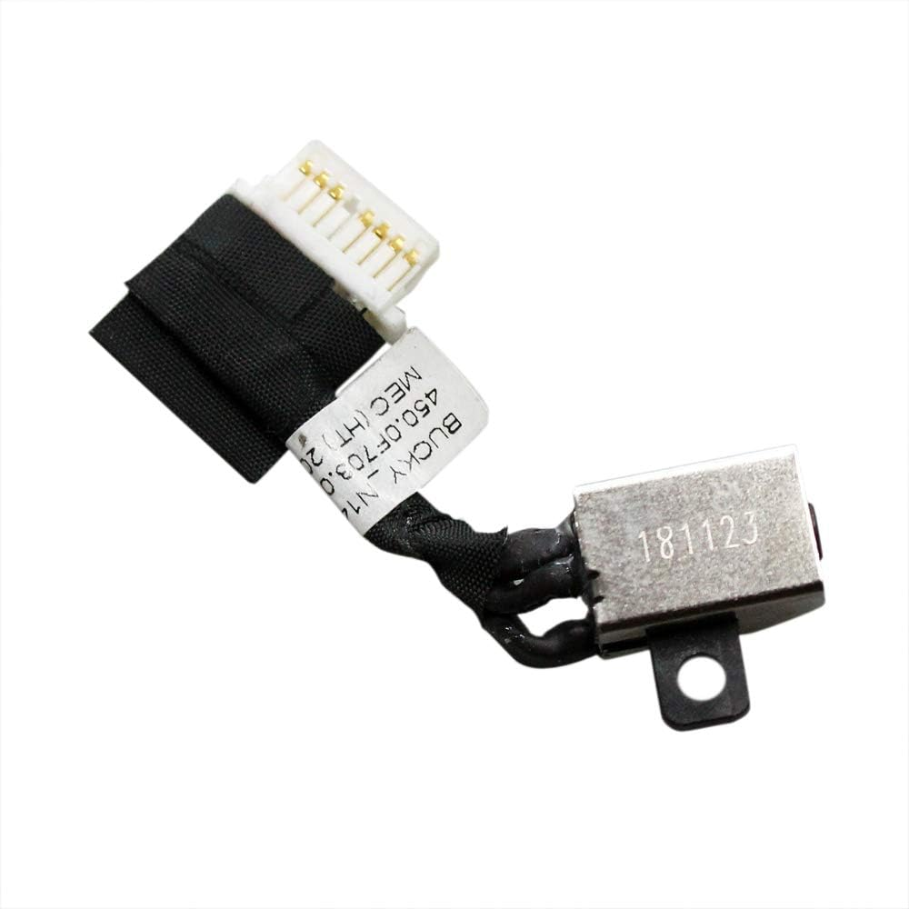 Dell inspiron 14 5480 5485 5488 5498 Notebook Dc Power Jack, Şarj Soketi (Kısa Kablolu)
