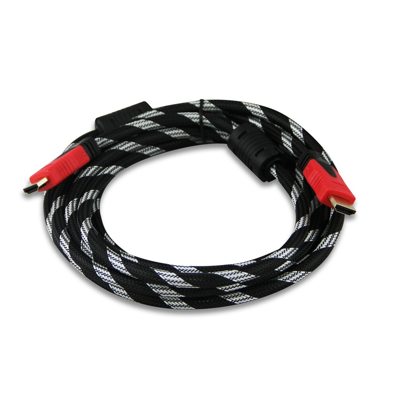 QPORT Q-HDMI3 3 METRE 1.4 "3D" HDMI Kablo Altın Uçlu (3mt)