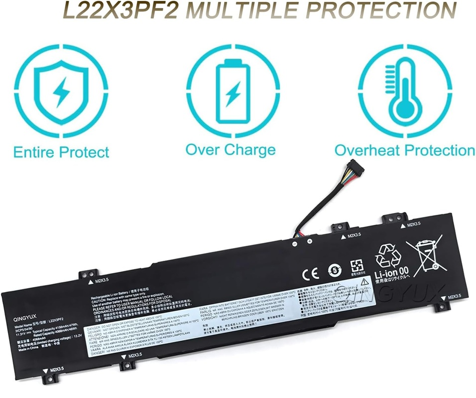 Lenovo ideaPad Slim 3-15IAH8 (Type 83ER) Notebook Bataryası, Laptop Pili / RLL-206
