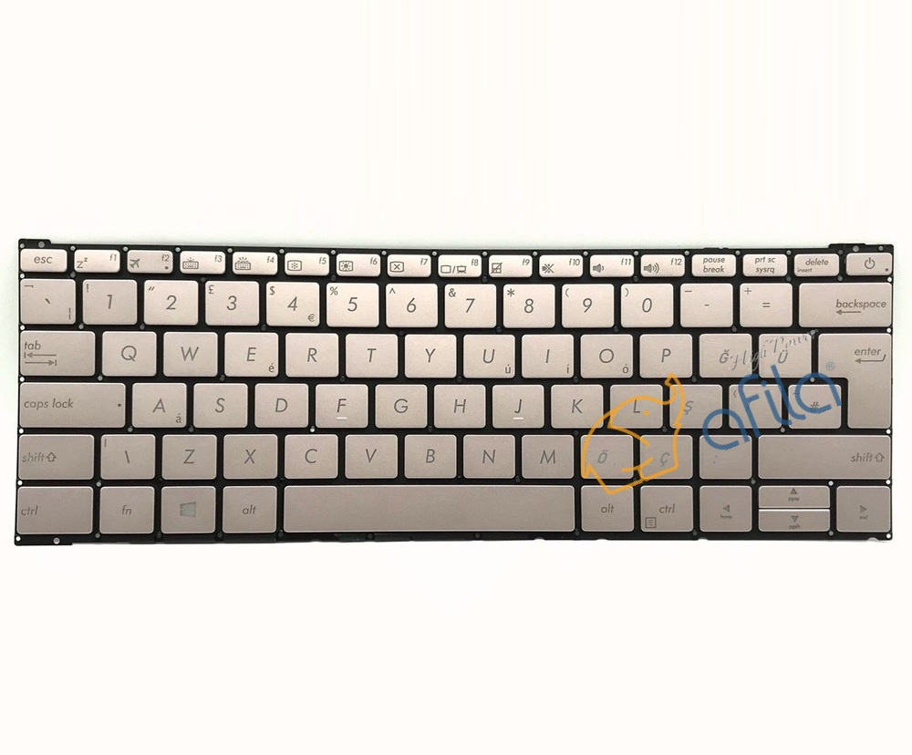 Asus UX390U UX390Ua Notebook Klavyesi, Laptop Tuş Takımı (Siyah TR) ışıklı