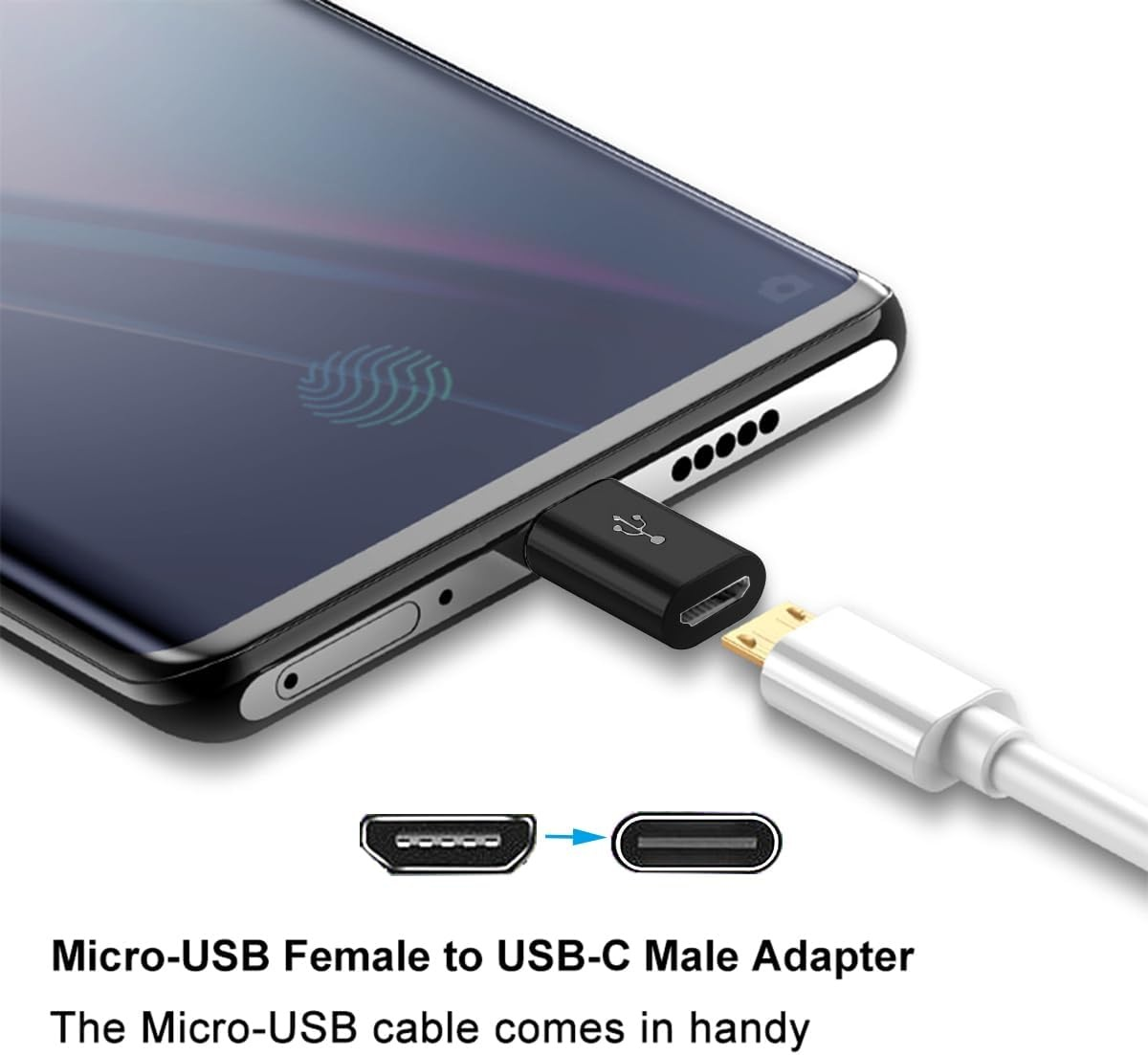 Type-c to Micro Usb (Luna) - Cep Telfonu Şarj Kablosu ucu Çeviricisi