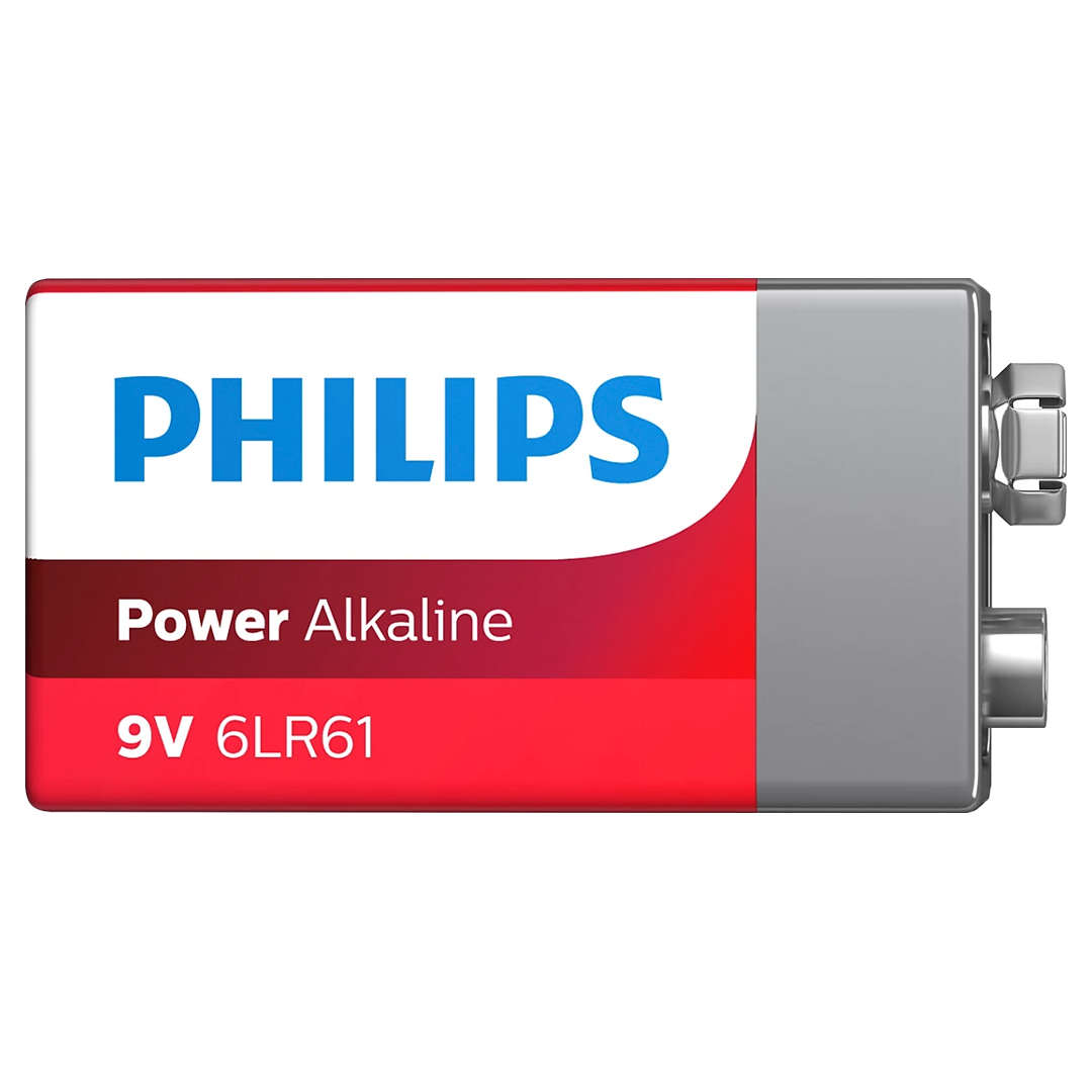 PHILIPS 6LR61-P1B 9 VOLT POWER ALKALİN PİL - TEKLİ (9V Philips)