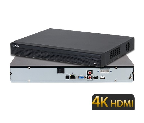DAHUA NVR4232-4KS3 32 KANAL HDMI/VGA 2xUSB 2x20TB SATA HDD NVR Kayıt Cihazı