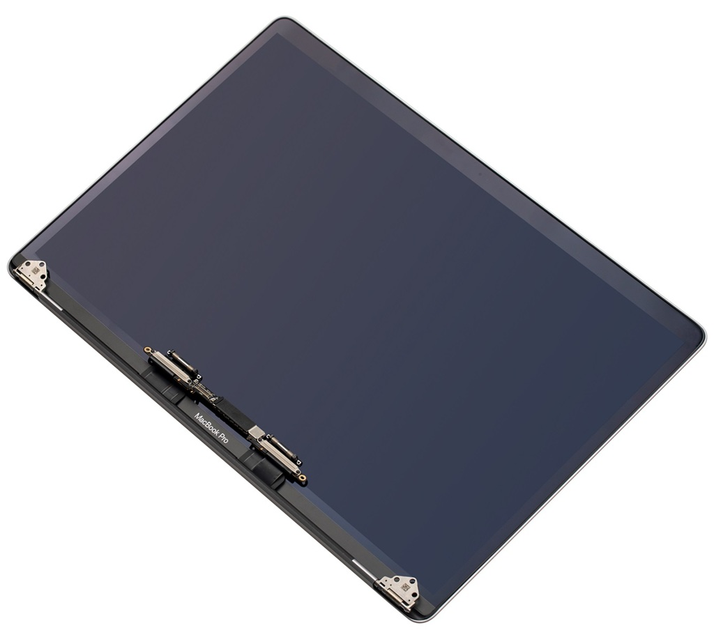Apple Uyumlu MacBook Pro A1990 (2018-2018) Notebook Lcd Ekran - Panel / Full Set EMC 3215 3359 (Gray)