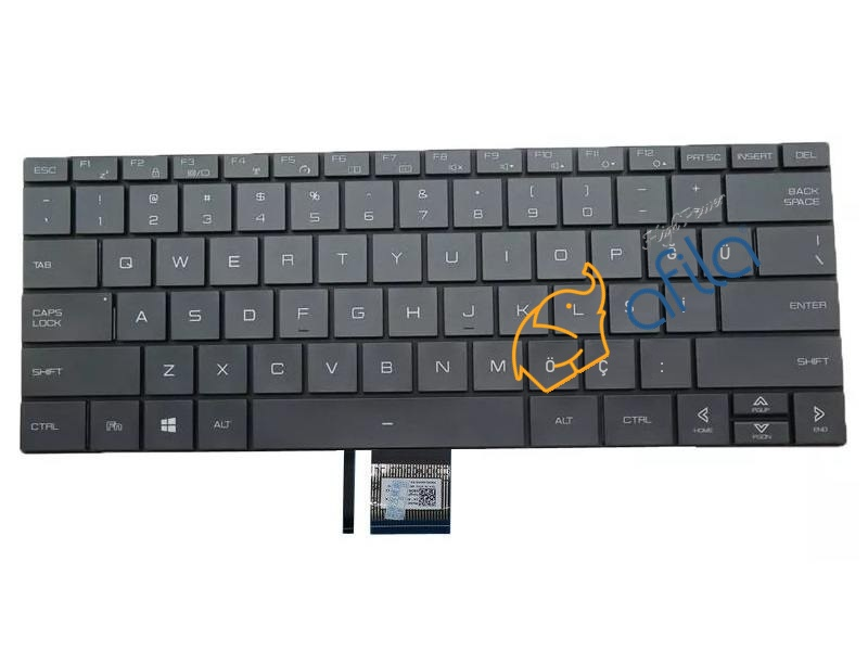 Monster PF4MN2F Notebook Klavyesi, Laptop Tuş Takımı (Siyah TR) Backlit / KL1171BK