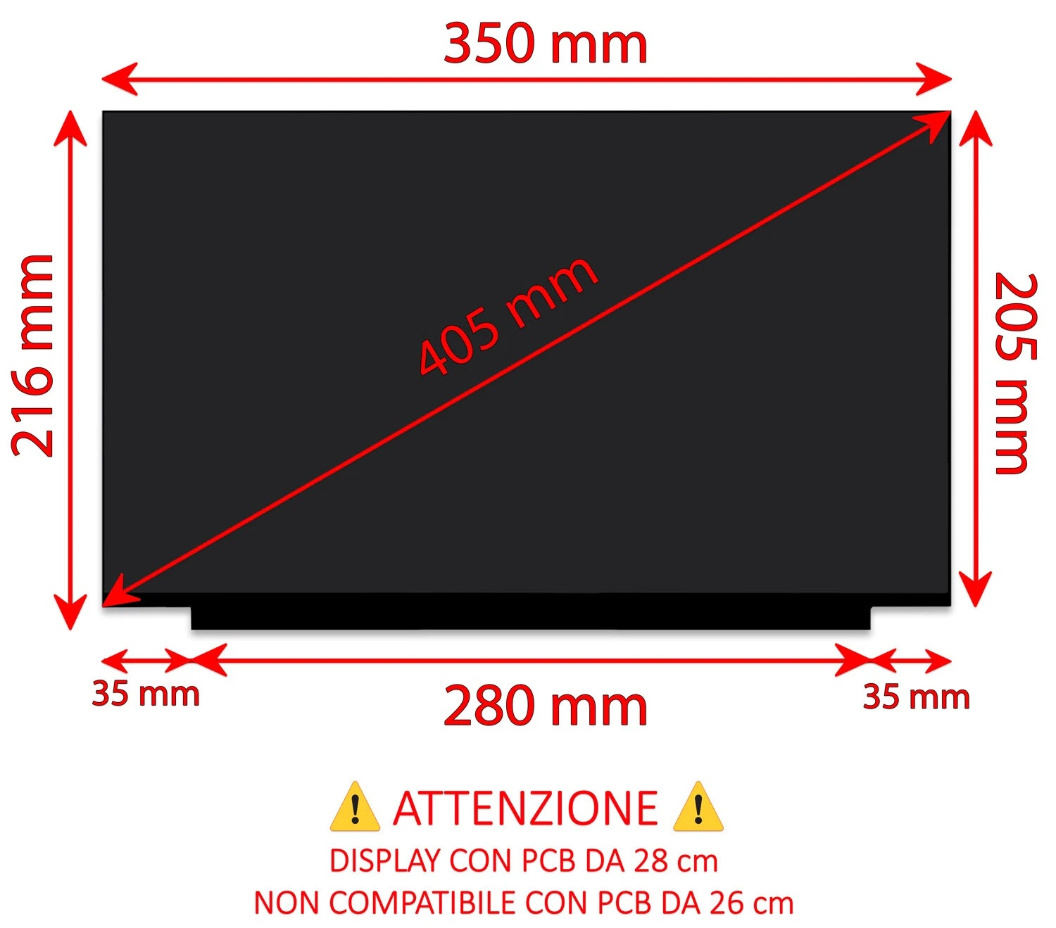 15.6'' 30Pin Slim Led IPS Notebook Lcd Ekran, Panel - 1920*1080 / LP156WFC-SPK2 (Kısa) Vidasız / LCD007FV2