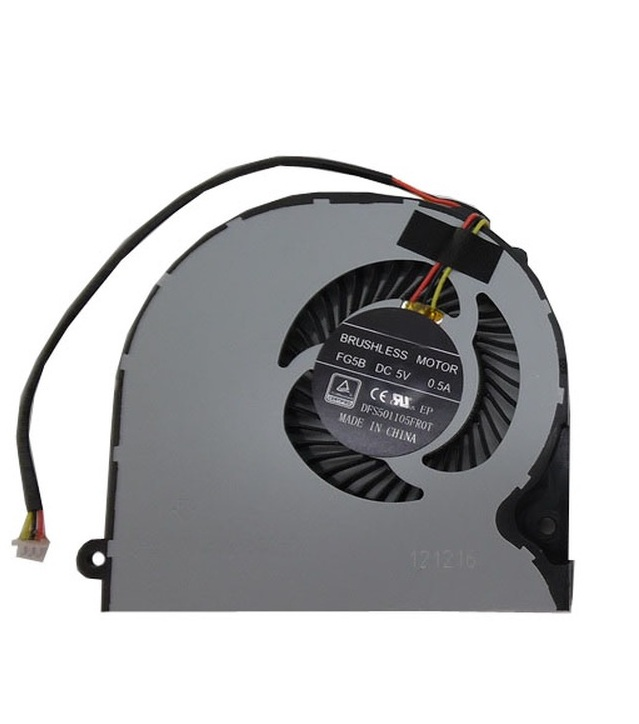 Clevo P650 P650HS P650HS-G P650N Notebook CPU, işlemci Cooling Fanı, V1 - Sağ