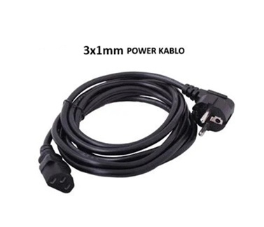 ATX STANDART KASA POWER KABLOSU A+++ (3x1mm / 1.5 Metre)