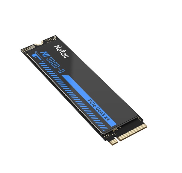 512GB Netac NV3000Q SSD M.2 NVMe NT01NV3000Q-512-E4X 3200-1200MB/s, PCIe Gen3.1 x4