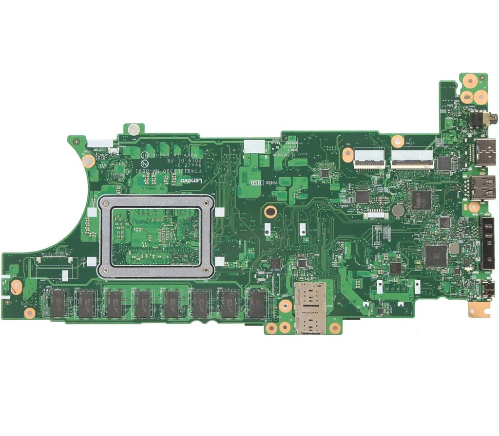 Lenovo ThinkPad T490S, X390 Notebook Anakartı, Mainboard NM-B891 (SRF9Z / i5-8365U 16GB Ram 01HX934 için IMBXHZQ)