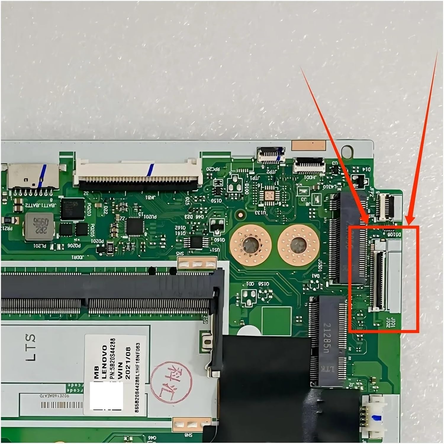 NM-C821 Lenovo ideaPad 3-15ADA05, 3-14ADA05 Anakart, MainBoard GS450/GS550/GS750 (AMD R3-3250U CPU, 4GB RAM) / Sıfır
