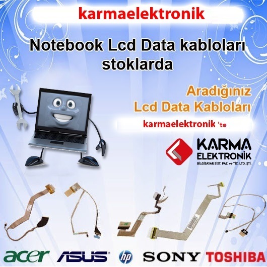 Lenovo İdeapad Gaming 3-15IHU6, 3-15ACH6 82K1 82K2 Orijinal Lcd Data Kablosu 40pin
