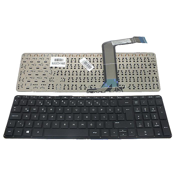 Hp Pavilion 15-p000, 15-p100, 15-p200 Notebook Klavye - Tuş Takımı - Siyah TR / KL862