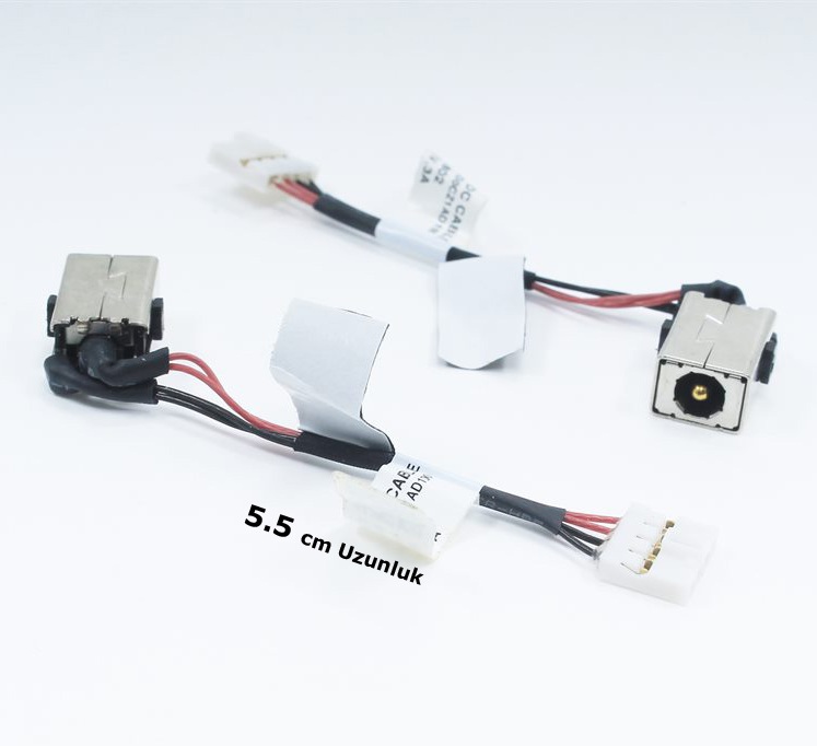 Casper Nirvana S500 Serisi Uyumlu Dc Power Jack, Şarj Soketi Giriş Kablolu