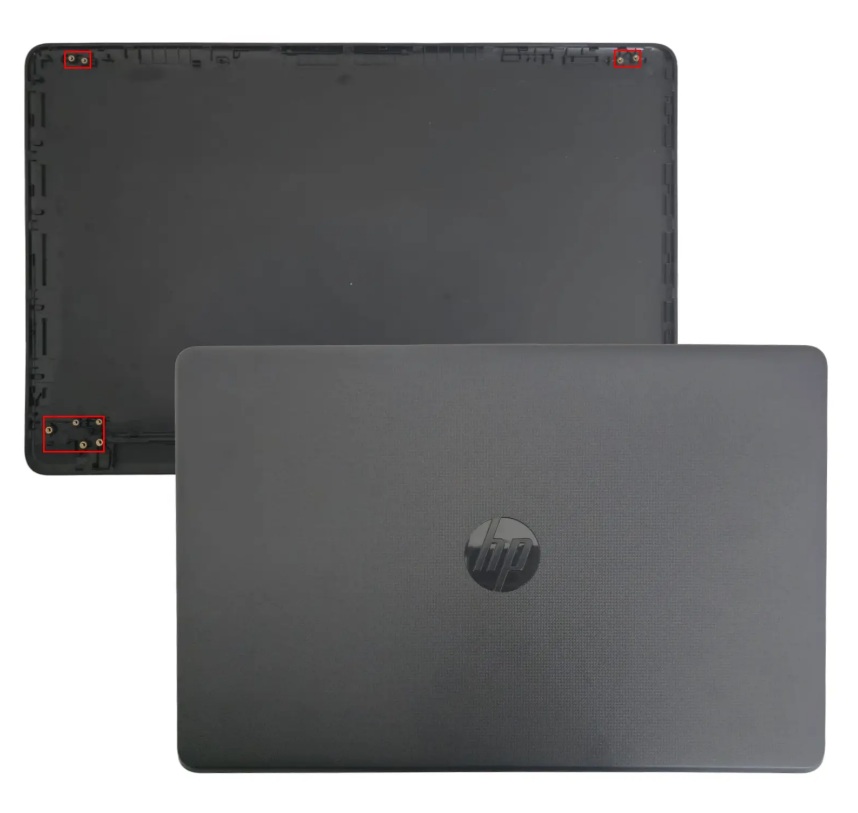 Hp 250 G6, 15-bs, 15-bw, 15-bs000, 15-bw000 Notebook Lcd Back Cover, Bezel - Siyah / SET