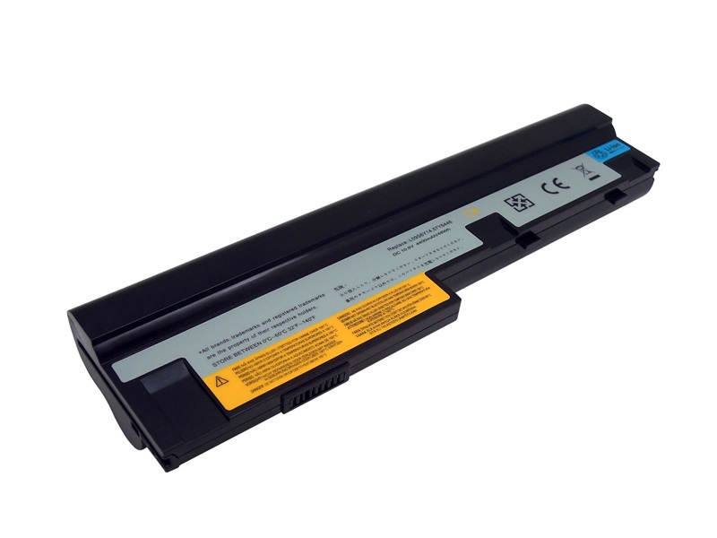 Lenovo ideaPad S10-3, S10-3s, S100 U160 U165 57Y6442, 57Y6444 Notebook Bataryası, Laptop Pili - Siyah