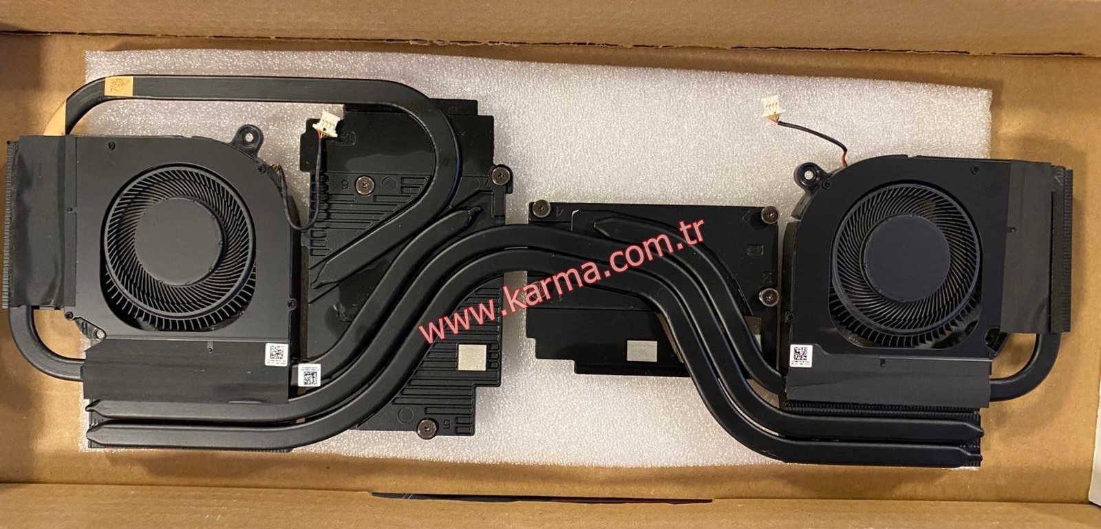 Acer Nitro 5 AN515-58 (N22C1), PH317-55 Serisi Notebook Cpu+Gpu Fanı Soğutucu Bakır Blok Dahil SET (2.el)