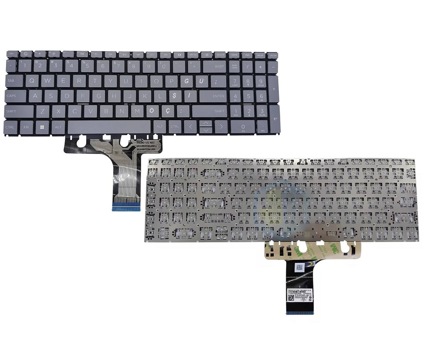 Hp 250 G10 Notebook Klavyesi, Laptop Tuş Takımı (Siyah TR) / NBKL1220