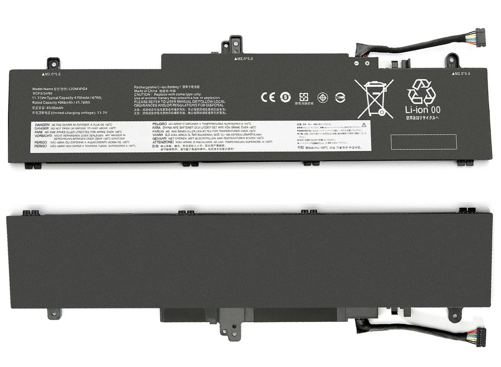 Lenovo ThinkPad E14 Gen 5 2023 (21JK, 21JL, 21JR, 21JS) Notebook Bataryası, Laptop Pili / RLL-223