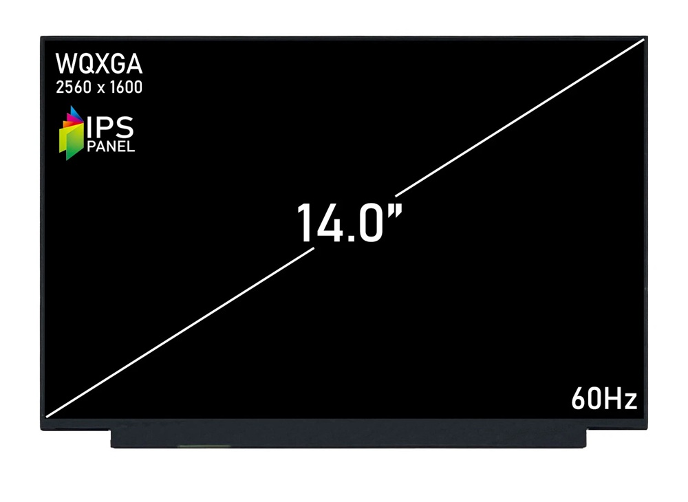LM140GF2L01, LM140GF2L 01 Uyumlu Lcd Ekran, Panel (Non-Touch) - (14.0 40 Pin 2560*1600 60Hz)