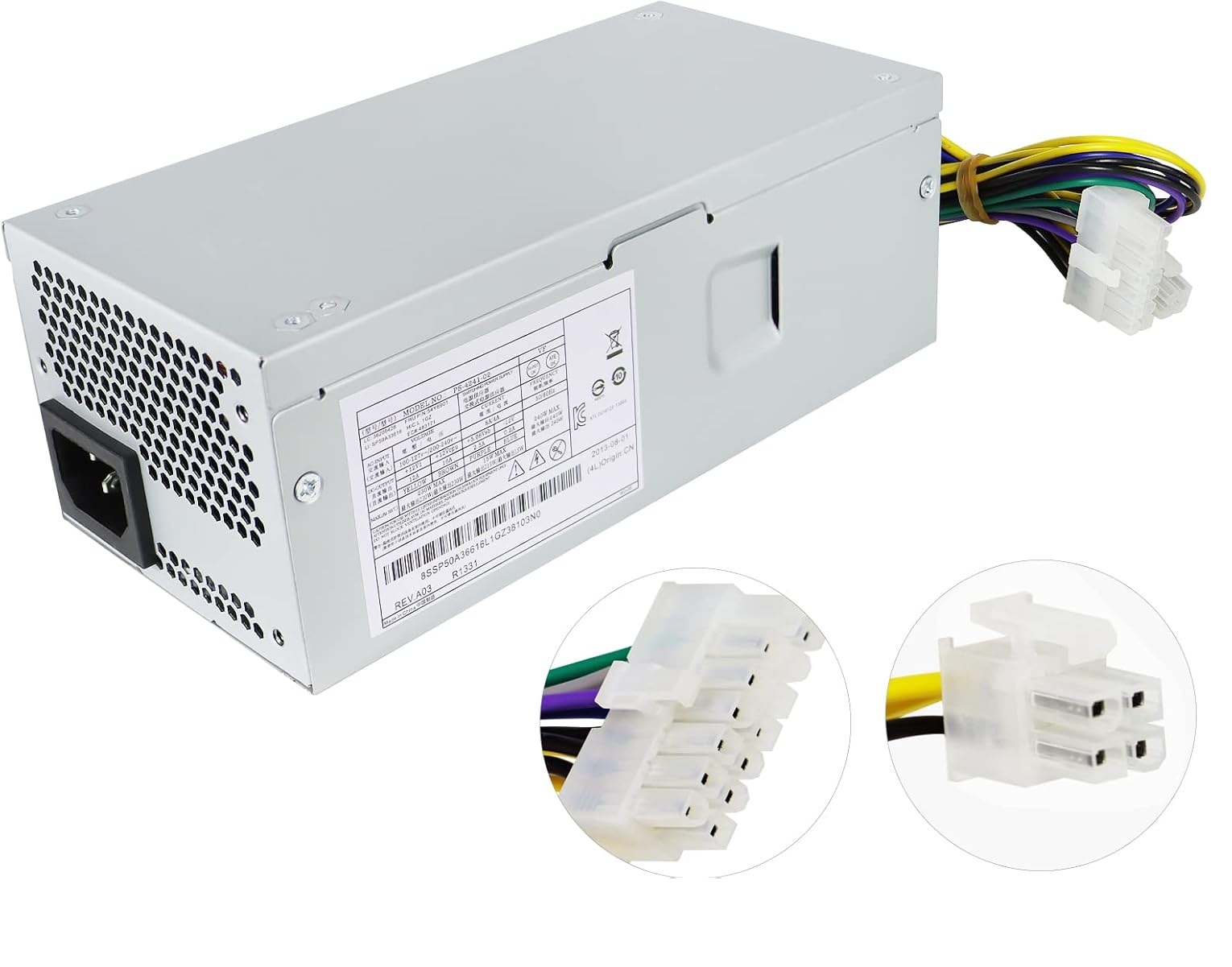 FSP240-40SBV, HK340-72FP, PS-4241-01, PS-4241-02, PS-4241-09, PCB020 LiteOn 240Watt Power Supply Working PSU (14+4 pin)