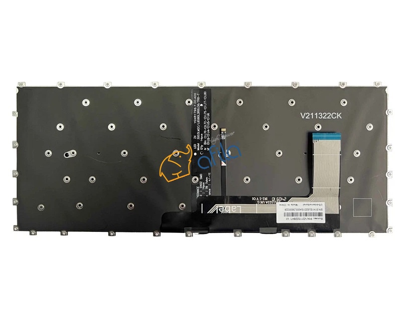 MSI Modern 14 C11M (MS-14J3) / C5M /C7M (MS-14J K) Notebook Klavyesi - Siyah - TR - Backlit / KL1251