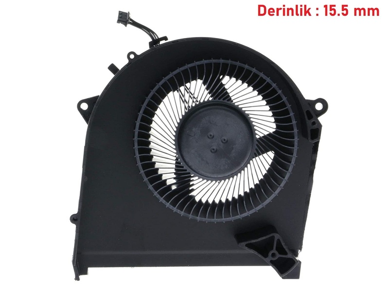 Hp Omen 17-cb0000 Notebook GPU Fanı - RTX Serisi - Büyük Fan (Kalınlık 15.5mm) / FAN0698V3