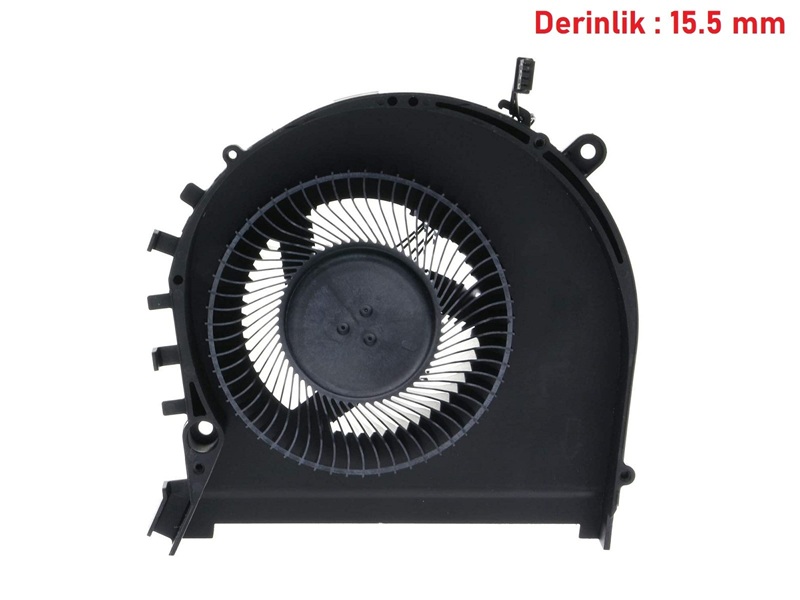 Hp Omen 17-cb0000 Notebook Cpu Fanı - RTX Serisi - Küçük Fan (Kalınlık 15.5mm) / FAN0698V4