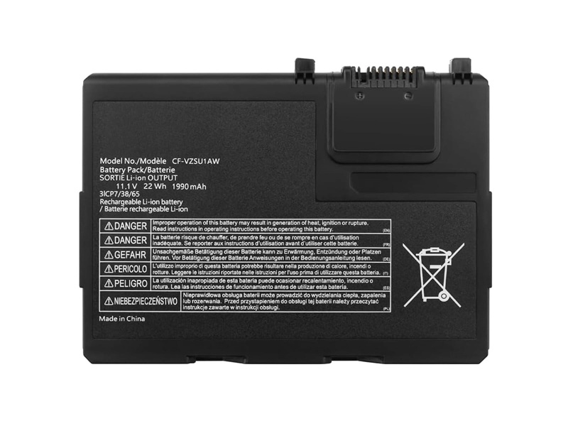 Panasonic ToughBook CF-33, CF-VZSU1AW Notebook Bataryası, Laptop Pili / RPL-008