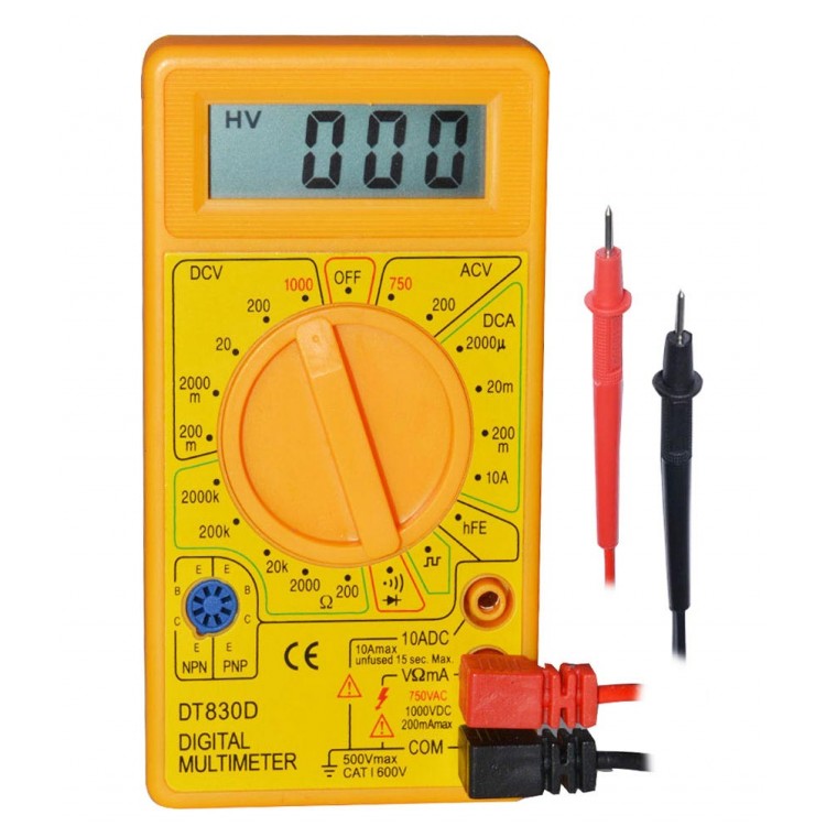 2345 - DIGITAL ÖLÇÜ ALETİ DT 830D HAOYUE