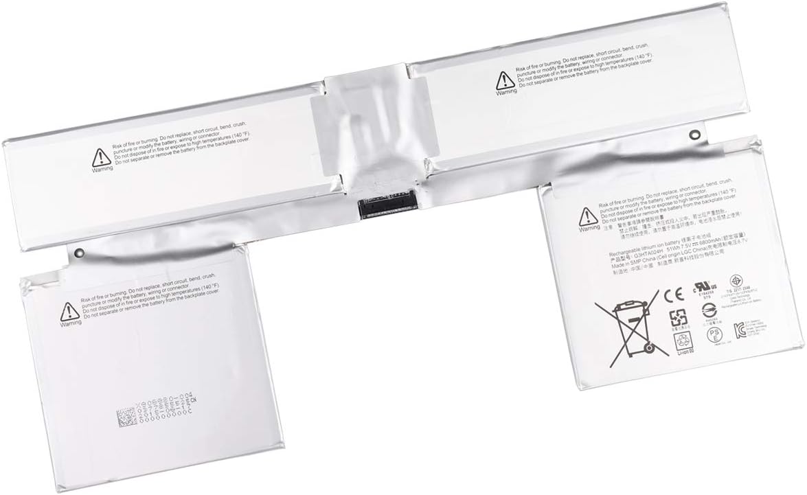 Microsoft Surface Book 1 G3HTA024H G3HTA023H G3HTA021H Beyaz Batarya, Pil