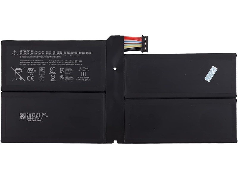 Microsoft Surface Pro 7 1866 DYNM03, G3HTA061H Batarya, Pil