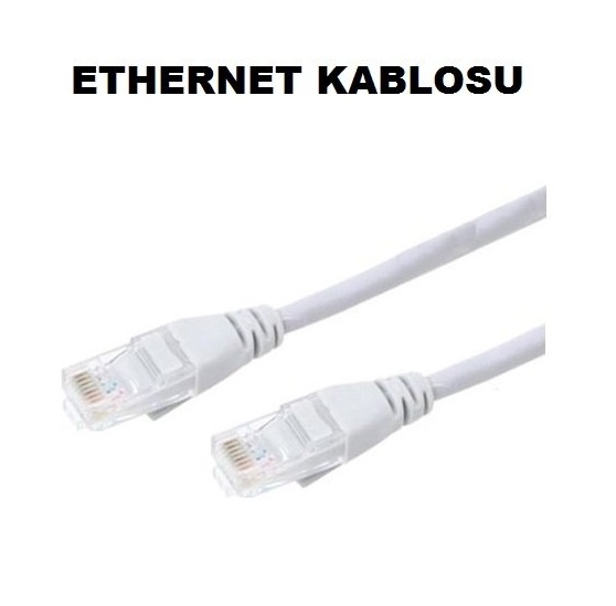 50cm UTP CAT6 Hazır Patch Network, Ethernet - Ağ Kablosu Gri / FNK-6005G 50 CM
