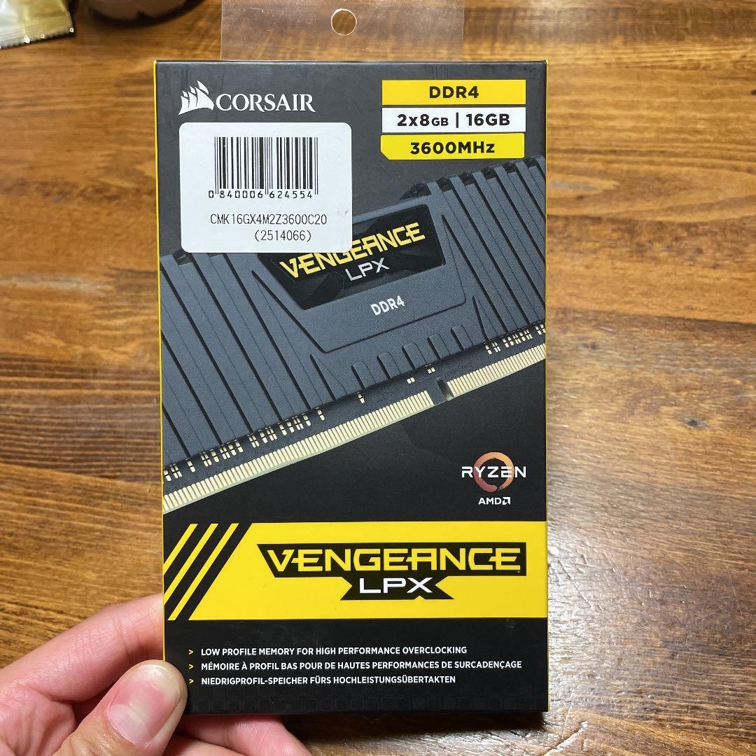 Corsair Vengeance LPX 16GB(2X8GB) 3600Mhz CL20 DDR4 Dekstop PC Ram CMK16GX4M2Z3600C20