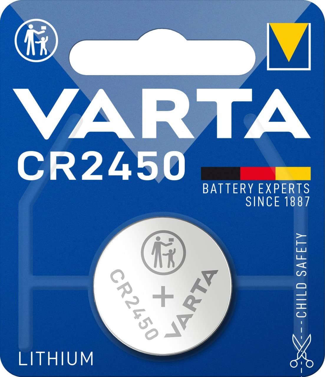 VARTA CR2450 3V Lithium Pil - Tekli