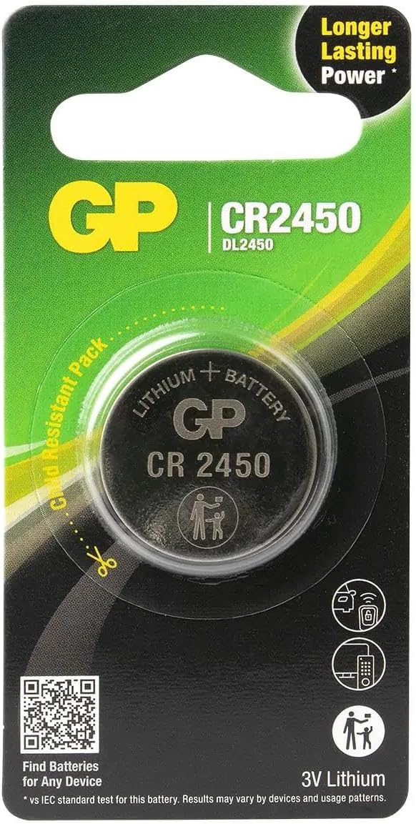 GP CR2450 3V Lithium Pil - Tekli