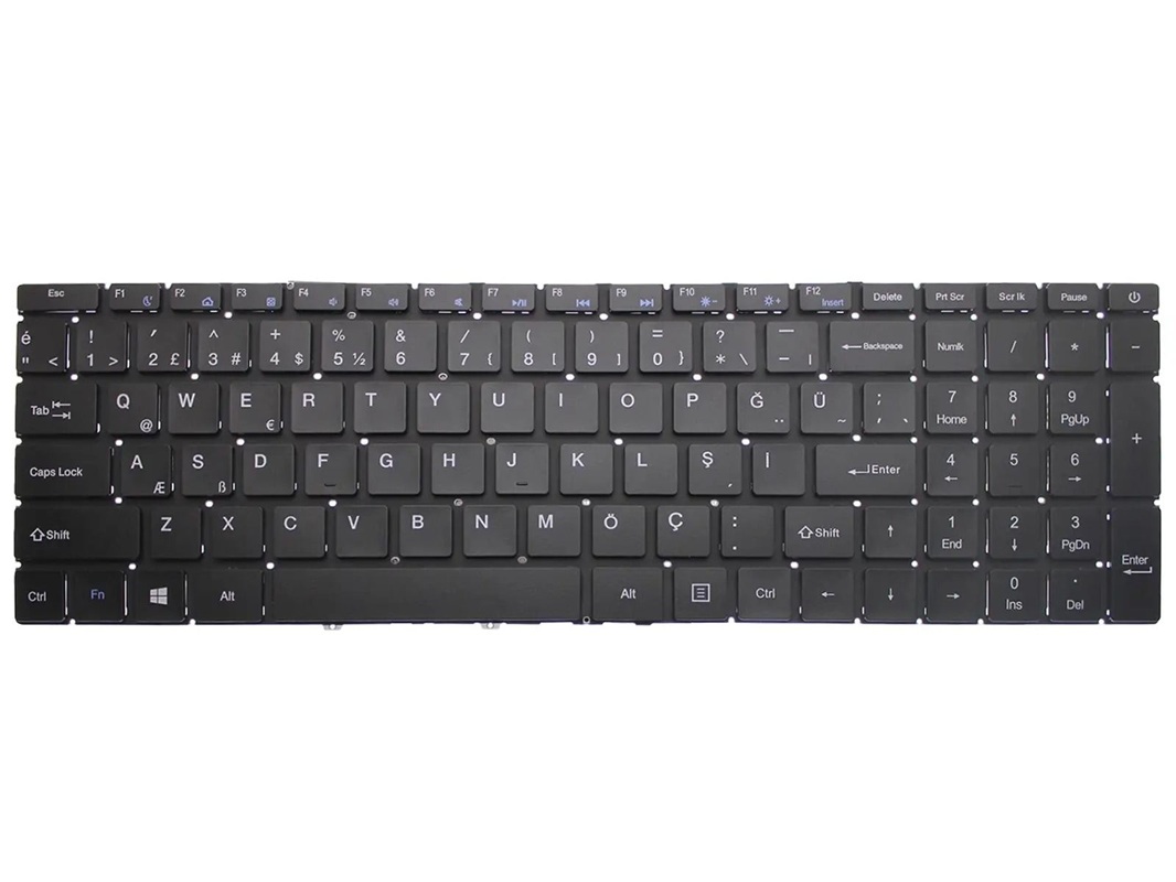 i-Life Zed Air CX7 Notebook Klavyesi, Laptop Tuş Takımı (Siyah TR) / KL1074V3