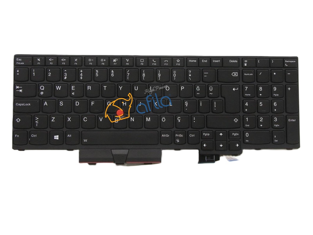 Lenovo ThinkPad P15 Gen2 (20YQ) Notebook Klavyesi, Laptop Tuş Takımı (Siyah TR) - Backlit / KL1061V2