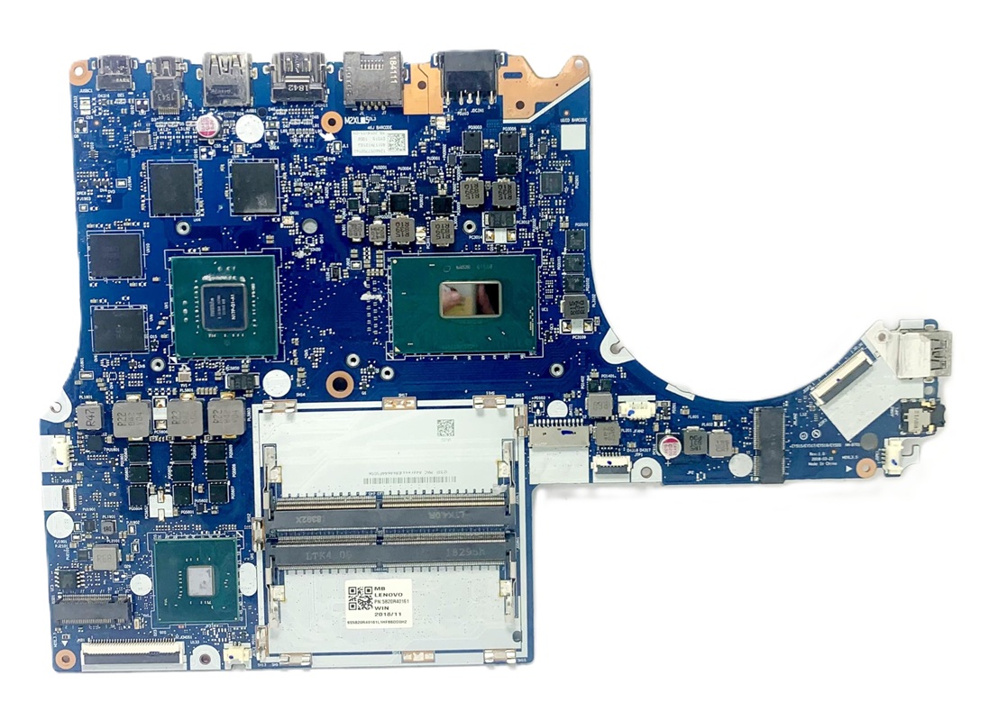 NM-B701 Lenovo Legion Y530-15ICH i7, GTX 1050 Notebook Anakartı, Mainboard 5B20R40204 (i7 8750H SR3YY, N17P-G0-A1 )