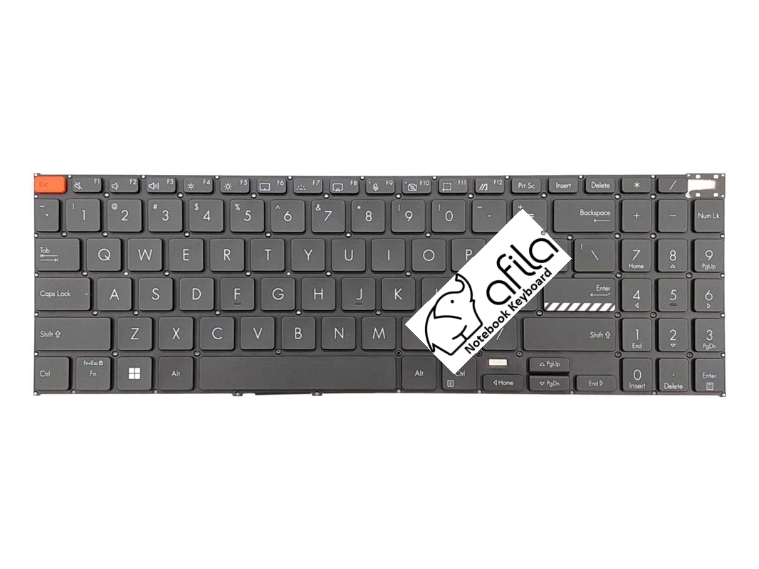 Asus Vivobook S15 M3502 M3502Q M3502QA Notebook Klavyesi, Laptop Tuş Takımı (Siyah TR) ışıklı