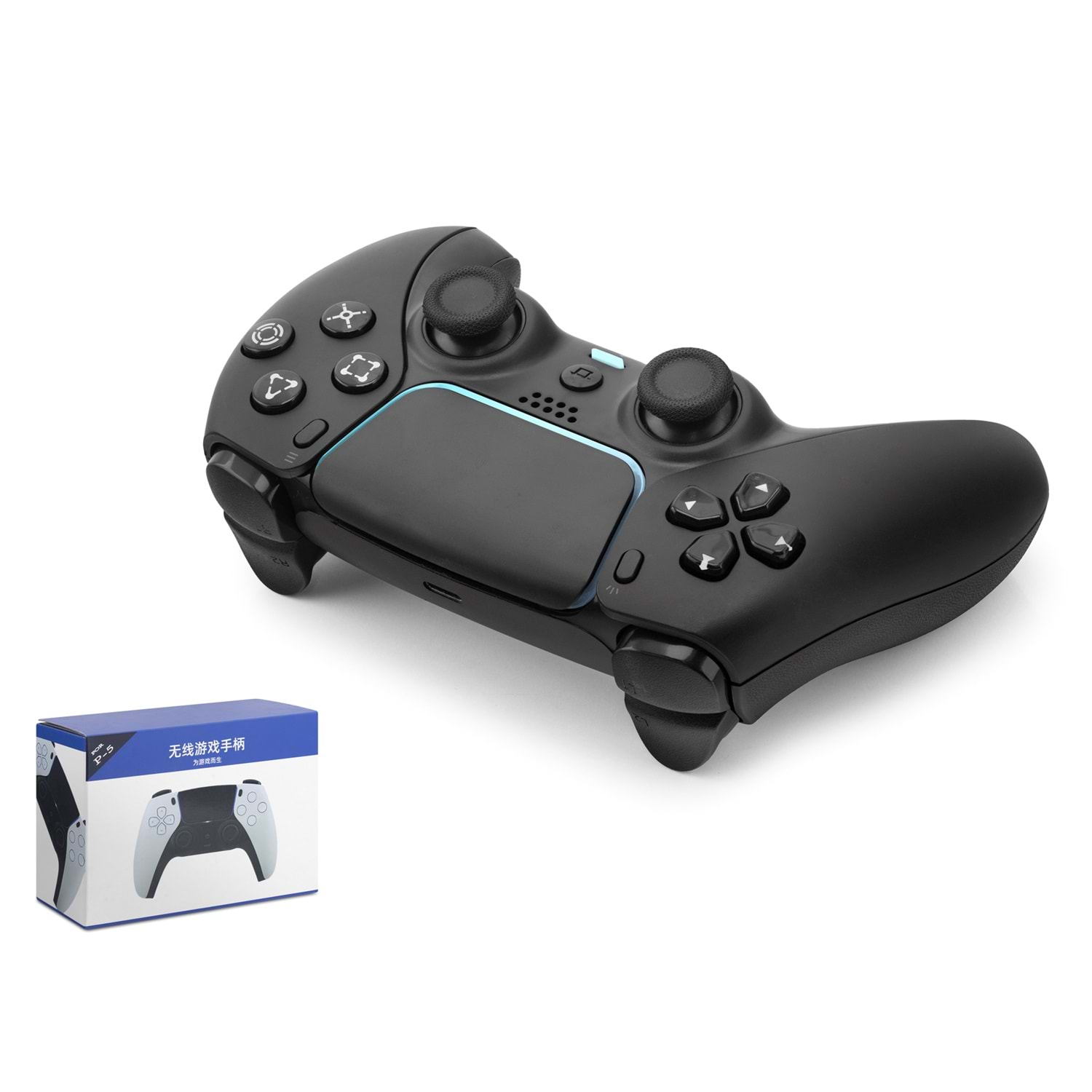 Afila & Hadron HD332 PS5 Uyumlu Kablosuz GamePad Oyun Kolu Siyah