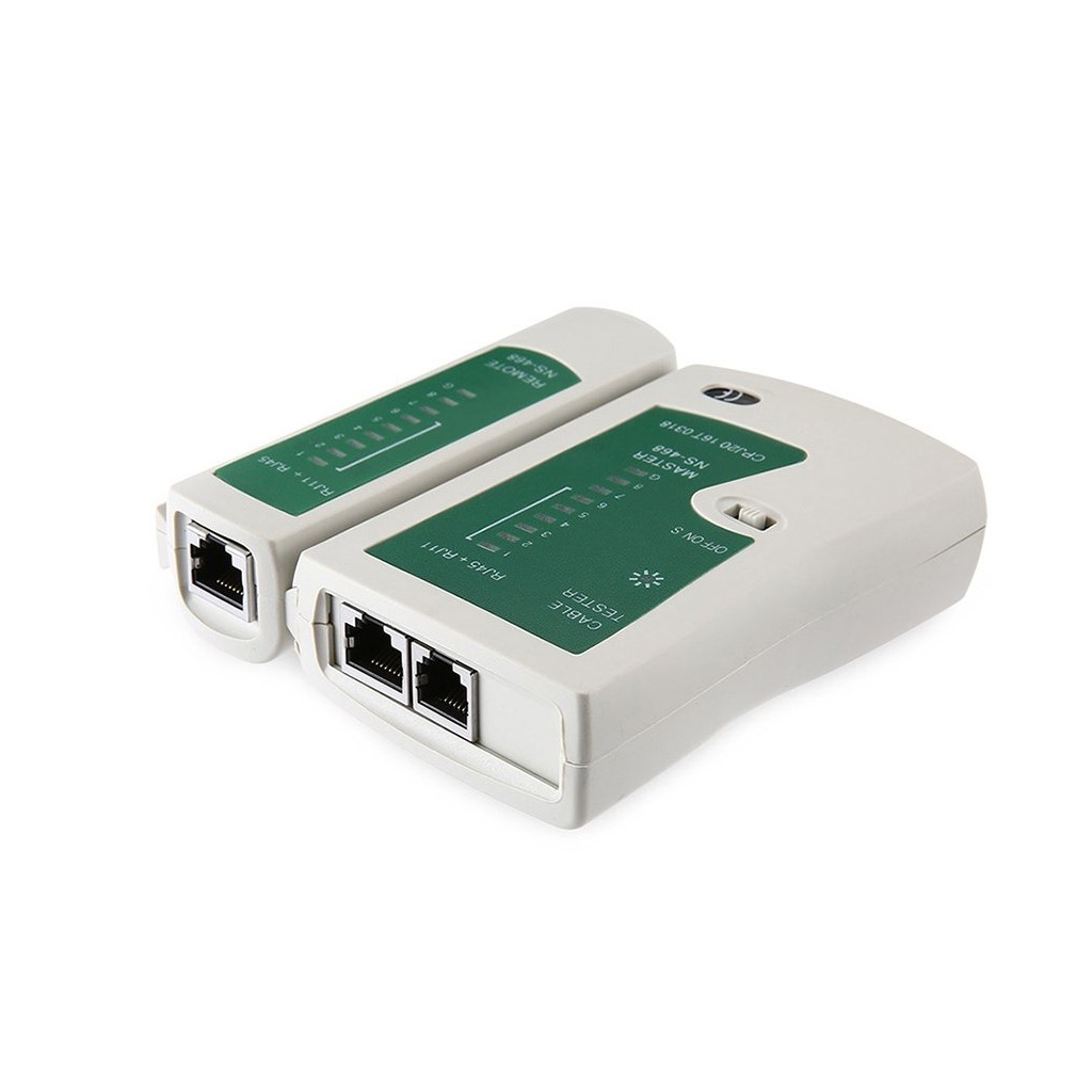 RJ11 RJ45 Cat 5-6 İnternet LAN Kablo Test Cihazı